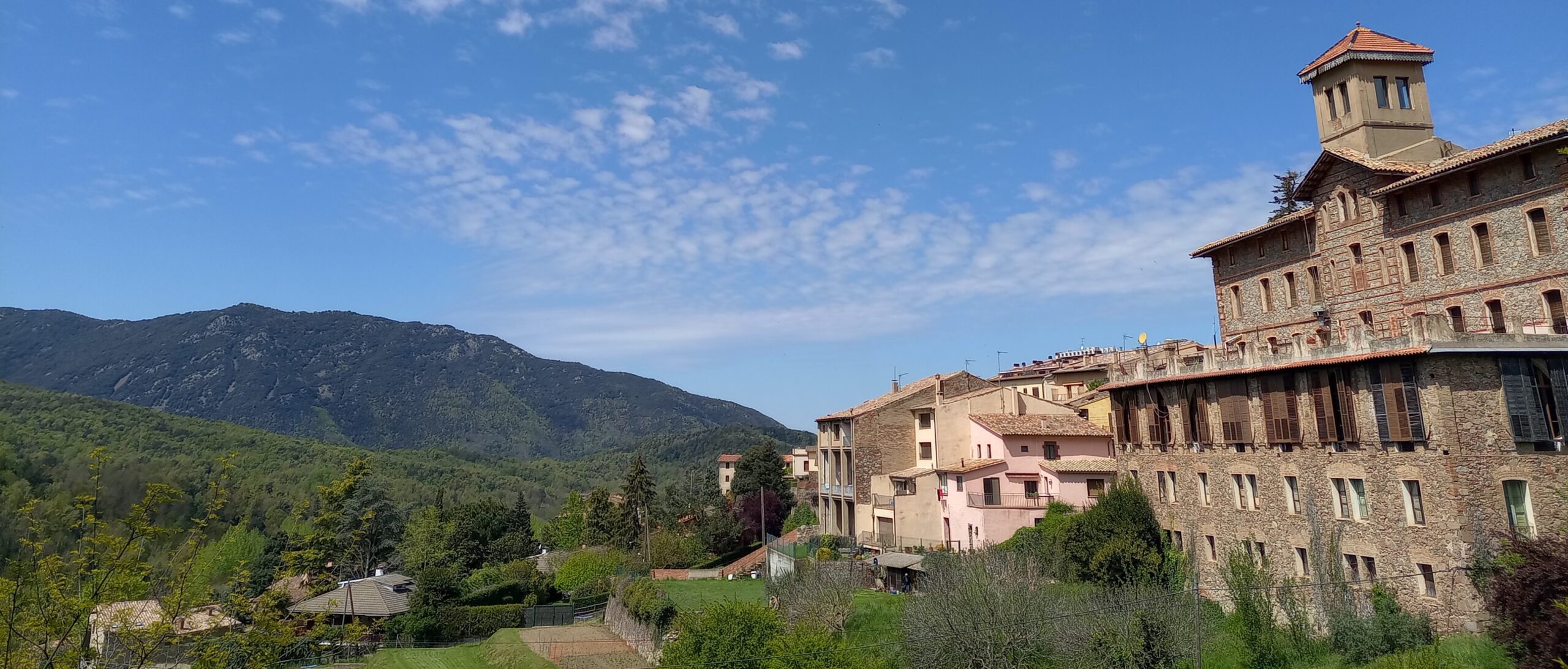 Boscos i paisatge del Montseny a prop de Viladrau