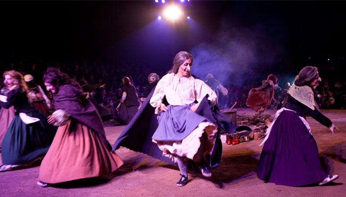 Representació del Ball de les Bruixes de Viladrau